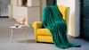 Teesa fleece blanket thick warm bedspread 150x200