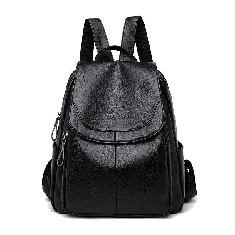 9 Цветов Женские Мягкие Кожаные Рюкзаки Винтажные Женские Сумки на Плечо Sac a Dos Повседневные Дорожные Женская Сумка-Рюкзак Mochilas Школьные Сумки