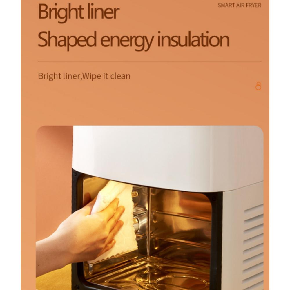 Новая умная электрическая фритюрница Visual 15 л, электрическая духовка, фритюрница