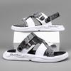 New Sandals for Men's Summer Fashion Beach Shoes Dual Purpose Anti Slip External Wear Trendy Youth Casual Slippers for Men