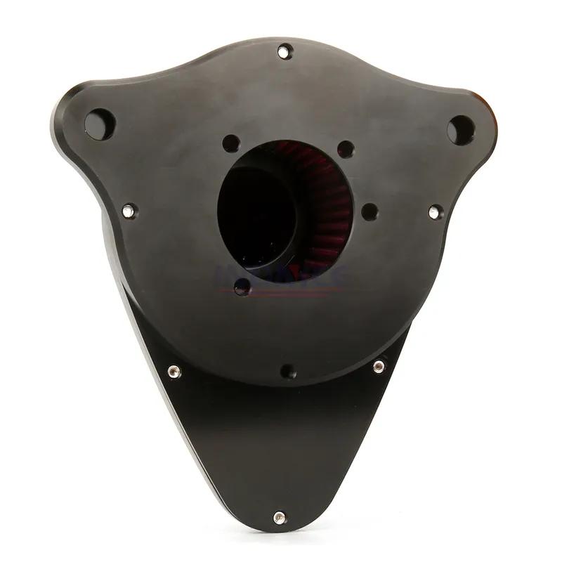 CNC edge cut Turnable Air Cleaner Filter Fit For harley Dyna Low Rider FXDL 1999-2017 Softail Fatboy 2000-2015