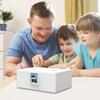 Инкубатор для 10-25 яиц с ручным поворотом, инкубатор для цыплят, уток, перепелов, птиц, брудер для яиц, контроль температуры, фермерская инкубационная машина