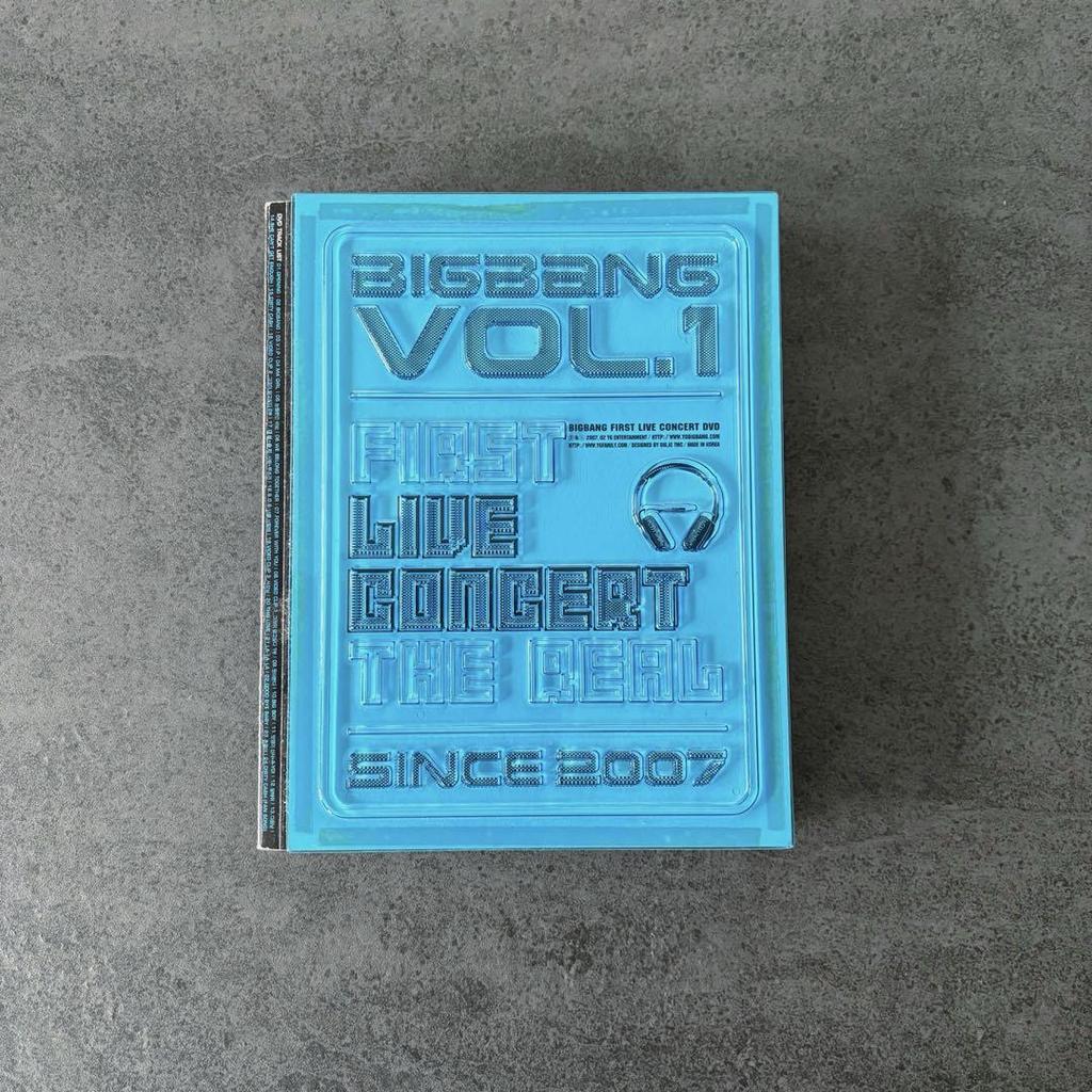 [USED] BIGBANG 1st 2nd LIVE PHOTO+ 2DVD + CARDS