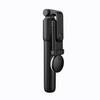 Telescopic Selfie Stick & Tripod with LED Ring Light and Phone Holder - Black, Model WH1YXS