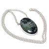 Kambaba Jasper Handmade 925 Sterling Silver Jewelry Necklace 20" W6S21