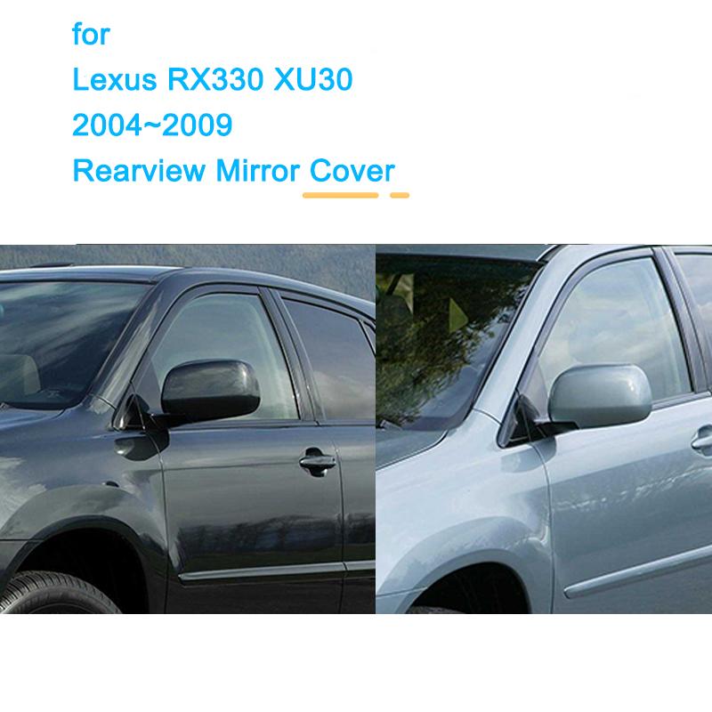 Для Lexus RX330 XU30 Harrier 2004 2005 2006 2007 2008 2009 Зеркала заднего вида Внешняя крышка заднего вида Боковая хромированная светодиодная лампа