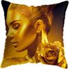 Home Decor Fashion Afro Black Women Girls Sofa Pillowcases Bedroom Living Room Decor Cushion Covers