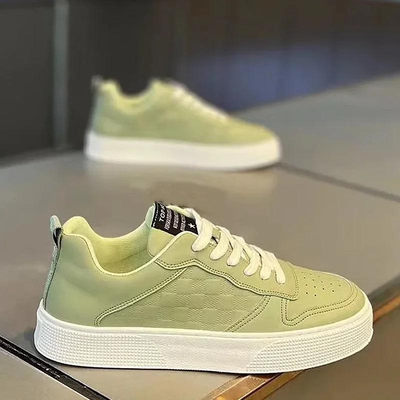 Мужские кроссовки Обувь на четыре сезона Повседневная обувь На шнуровке Плоские туфли Спортивная обувь для улицы Беговая обувь для мужчин Модные скейт-шузы Tenis Masculino