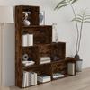 VidaXL Bookcase Smoked Oak 155x24x160 Cm 815360