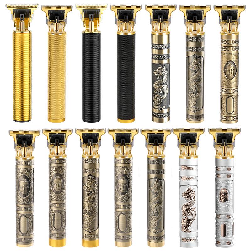 Ретро многофункциональная портативная машинка для стрижки волос TYPE-C с быстрой зарядкой