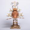 DIY 3D Wooden Puzzle Fantastic Spaceship Popular Assembly Model A Birthday Gift for A Boy Steampunk Computer Room Decor Toys