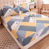Fitted Sheet Home Bed Cover Summer Spring Winter Mattress Covers With Elastic (Without Pillowcase)