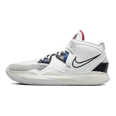 Кроссовки унисекс Kyrie Infinity Man Machine White University-Red Photon-Dust CZ0204-101