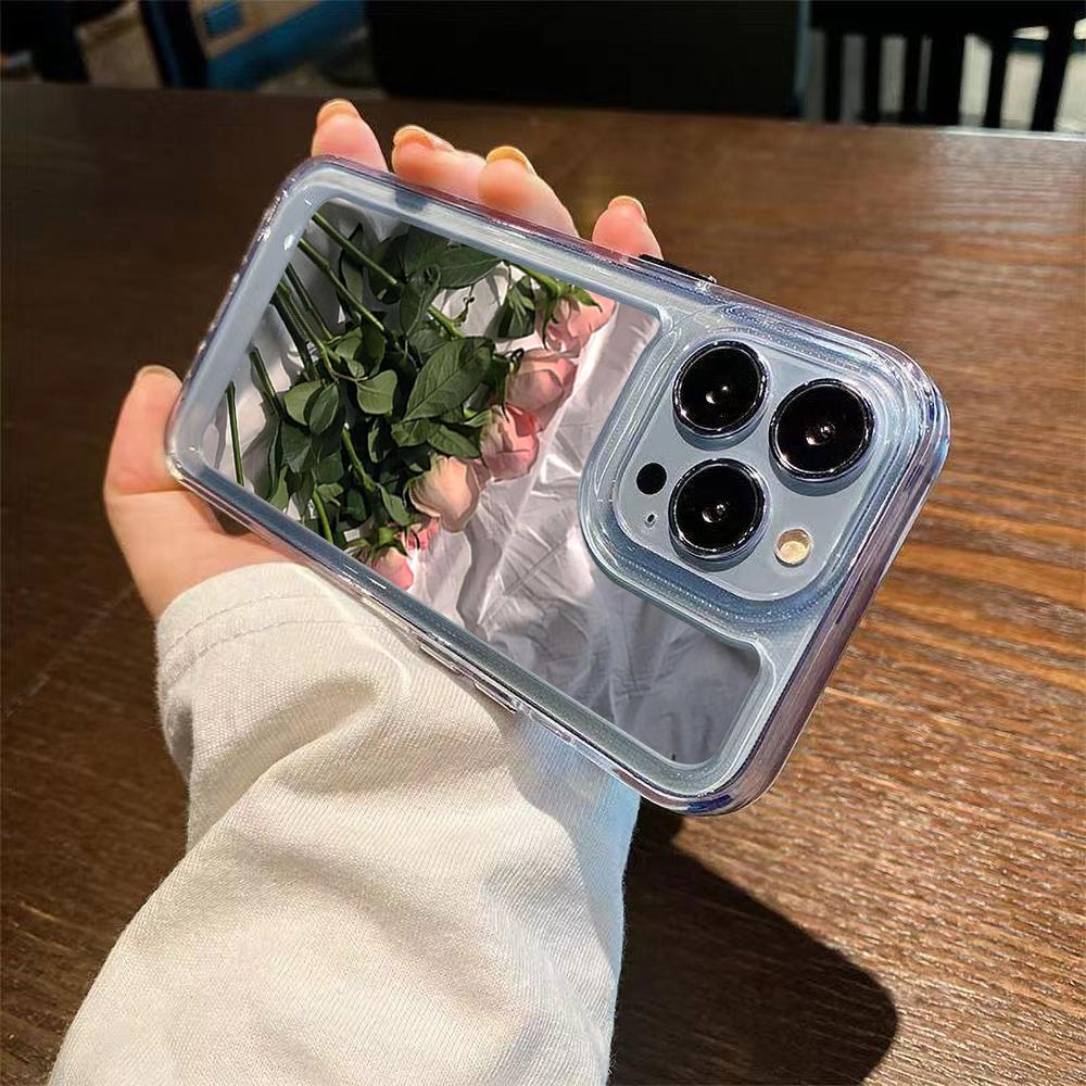 Прозрачный чехол с цветами для Samsung Galaxy A55 5G Fundas S24 Ultra S23 S22 S21 S20 FE S10 Plus A54 A53 A52s A15 Мягкие TPU чехлы