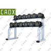 CAOX Pure Steel Dumbbell Set with Rack