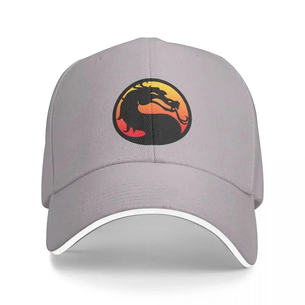 MortalKombatLogo Baseball Cap Adult Fashion Sun Caps Hat Adjustable Polyester Fishing Hat Summer Caps