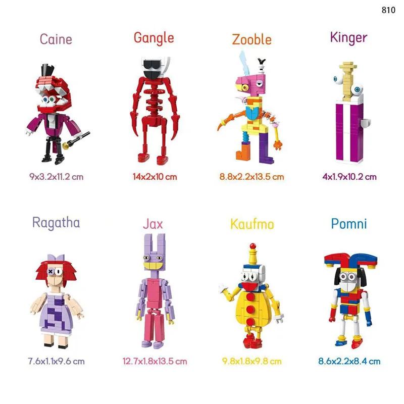 the Amazing Digital Circus Assembly Block - Magical Children's Toy for Christmas Gift