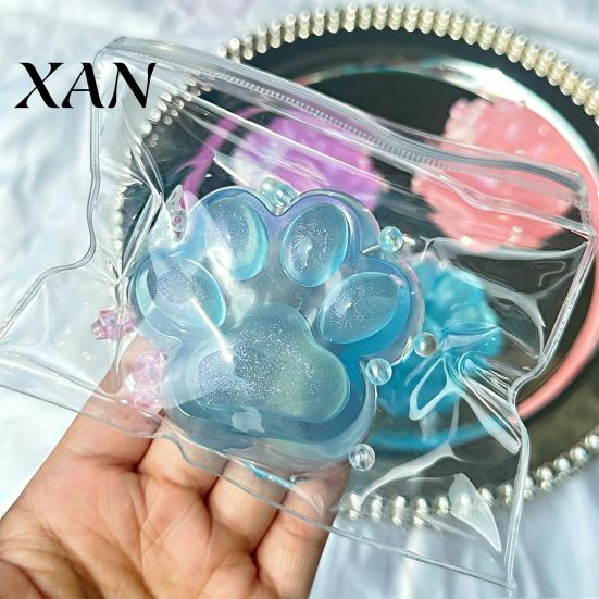 Cat Claw Stress Reliever Paw Relief Toy, Giant Kitten Squeeze Toy for Anxiety Kids Adults, Soft Animal Reduction