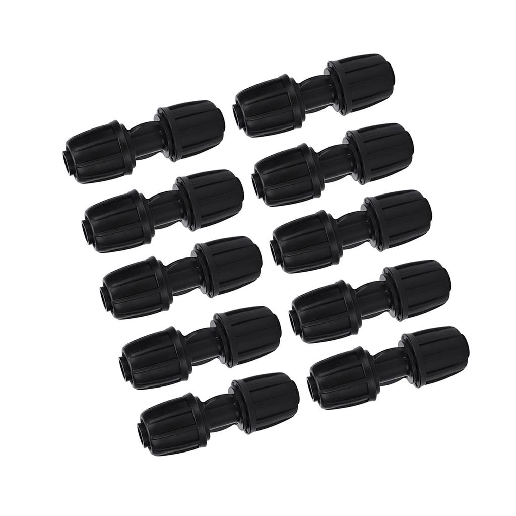 10 шт. прямой соединитель для воды, фитинг для капельного полива сада для шланга ПЭ 16 мм