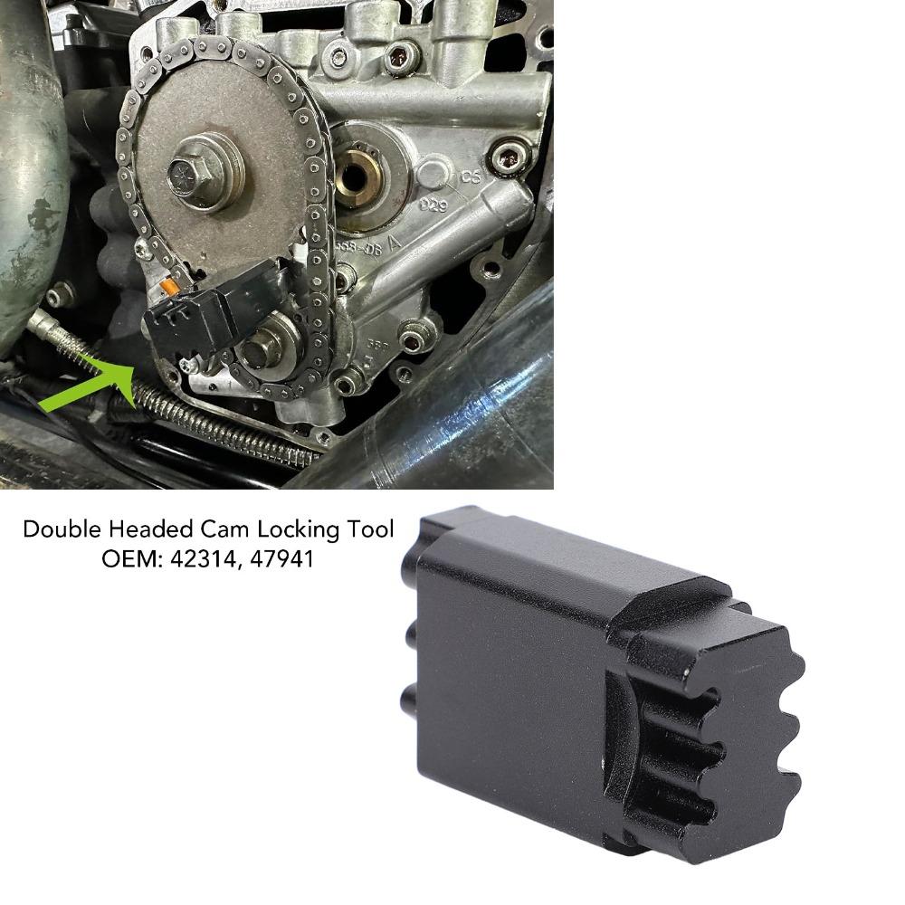 Aluminum Alloy Double Headed Cam Locking Tool  Timing Chain & Cam Overhaul