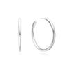 Серьги-кольца Ania Haie Silver Classic Tube Oversized 925 пробы E072-13H
