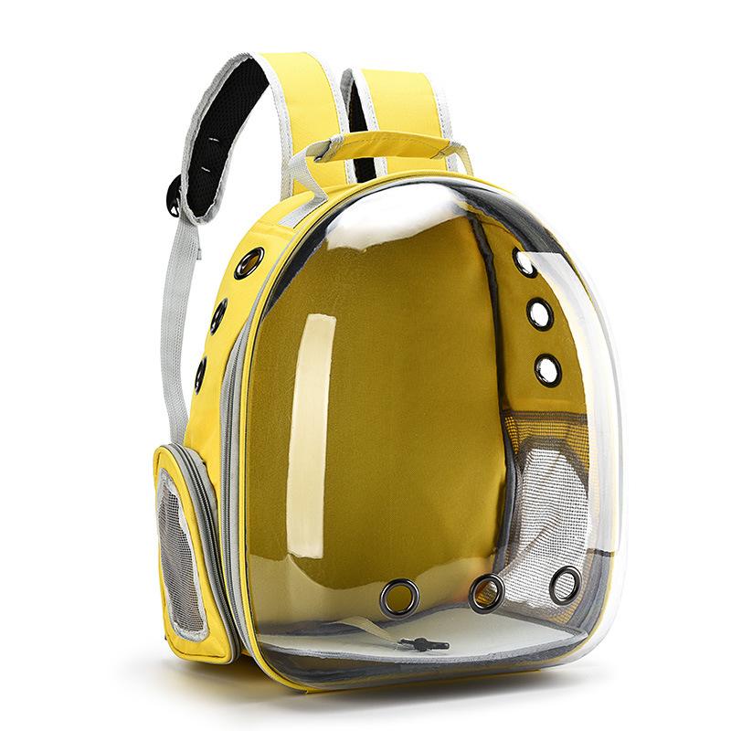 Дорожная сумка для переноски астронавта с окном и пузырьками, дышащая космическая капсула, большая прозрачная сумка для переноски домашних животных, рюкзак для собак и кошек, 2021