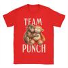Baby Monkey Punch Team Punch Men T Shirt Casual Tees Short Sleeve Round Neck TShirts Pure Cotton Printing Tops