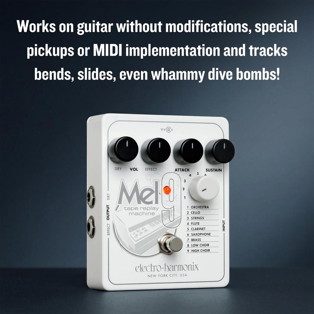 Машина для воспроизведения ленты MEL9 electro-harmonix (педаль эффектов)