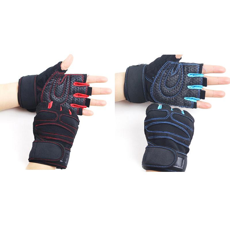 Gym Gloves Fitness Weight Lifting Gloves Body Building Training Sports Exercise Cycling Sport Workout Glove For Men Women