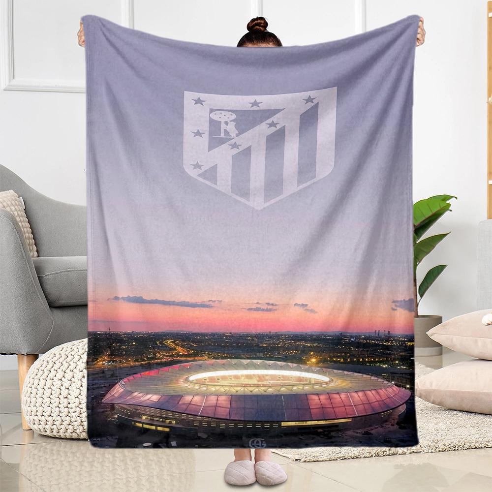 Atletico Madrid Blanket Warmthful Decor Perfect For Office Chair Bed Office For All Occasions Modern Style Perfect Gift For Relatives And Friends