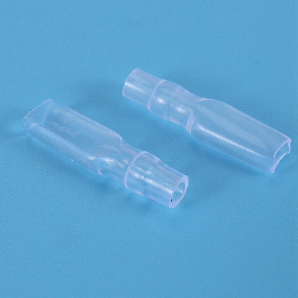 A84X-600Pcs/150Pairs Female Male Spade Crimp Terminals Sleeve Wire Wrap Connector For 22-16 Awg 2.8Mm