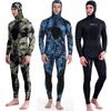 Neoprene Scuba Diving Wetsuit 3/5 Mm Winter Warm Men Hood Surfing Front Zipper Snorkeling Spearfishing Hooded Diving Suit