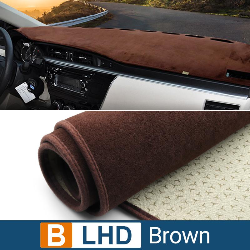 Автомобильные аксессуары для Toyota Corolla E180 2014 2015 2016 2017 2018 Чехол на приборную панель, избегайте попадания света, коврик с защитой от ультрафиолета, нескользящий