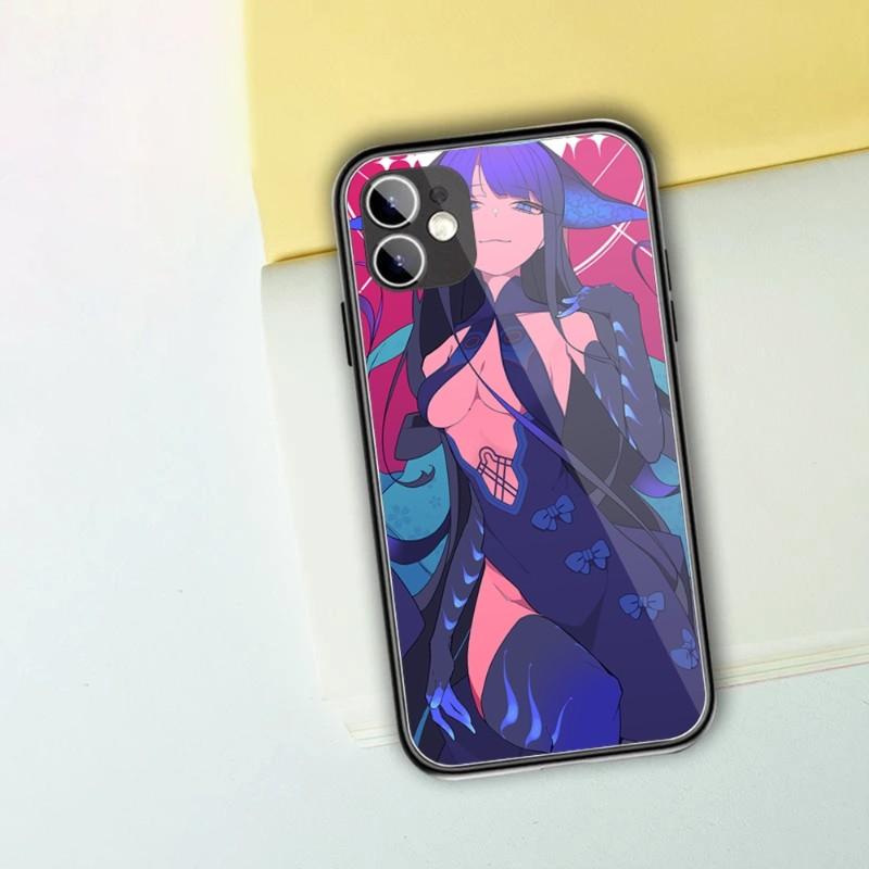 Милый чехол для телефона Foreigner Yang Guifei для iPhone 14 13 12 11 XS X 8 7 6 Plus Mini Pro Max SE 2022 черный чехол для телефона из ПК и ТПУ
