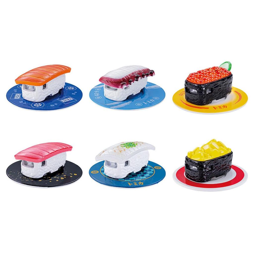 Takara Tomy Tomica Dream Tomica Sushi Tomica Part Two BOX Miniature Car Toy 3 and (Ages up)
