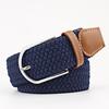 Pin Buckle Solid Canvas Strap Decoration Belt Men Women Canvas 1PC Unisex Clothing Accessories Knitted High Quality Elastic Belt  Jewelry Accessory