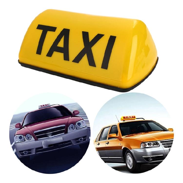 Универсальная светодиодная COB табличка Такси на крышу автомобиля Наклейка Лампа для автомобиля Транспортное средство