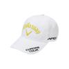 Callaway Tour TW Golf White X FR Men's Cap, JM, Hat, 24SS_1032, Yellow,