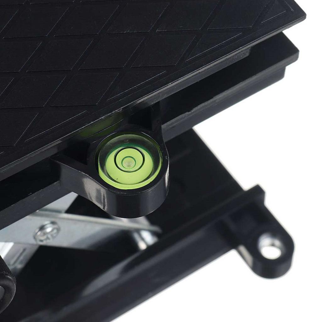 Lab Lift Stand Table Black Aluminum Automatic Leveling Rotatable Scientific Lifting Platform for