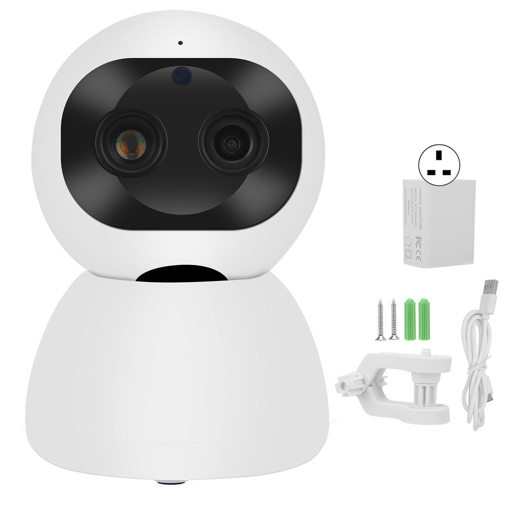 1080P Wifi PTZ Camera Dual Lens Motion Detection 2?Way Audio Infrared Nigh Vision Security CCTV