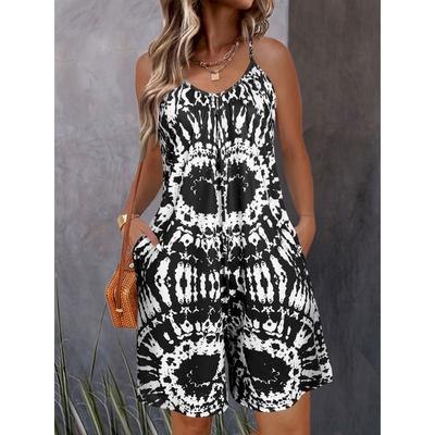 Женские повседневные комбинезоны, летние безрукавки, эластичные шорты, комбинезоны с карманами, короткие комбинезоны с воротником, комбинезоны, комбинезоны для женщин, летний пляжный отдых