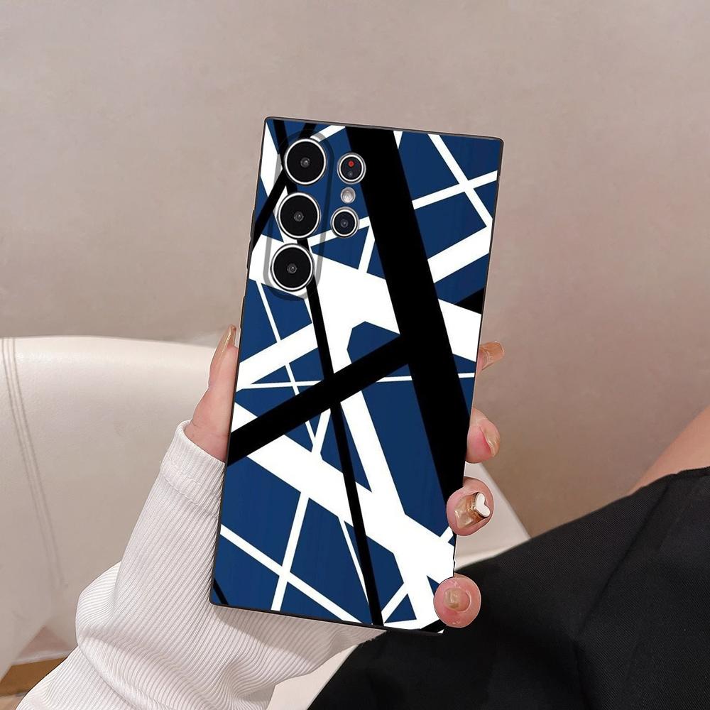 Чехол для телефона E-Evh с гитарным рисунком для Samsung Galaxy S25 S24 S22 S23 Ultra S21 S20 Plus 5G, матовый, нескользящий, полное покрытие, мягкий чехол