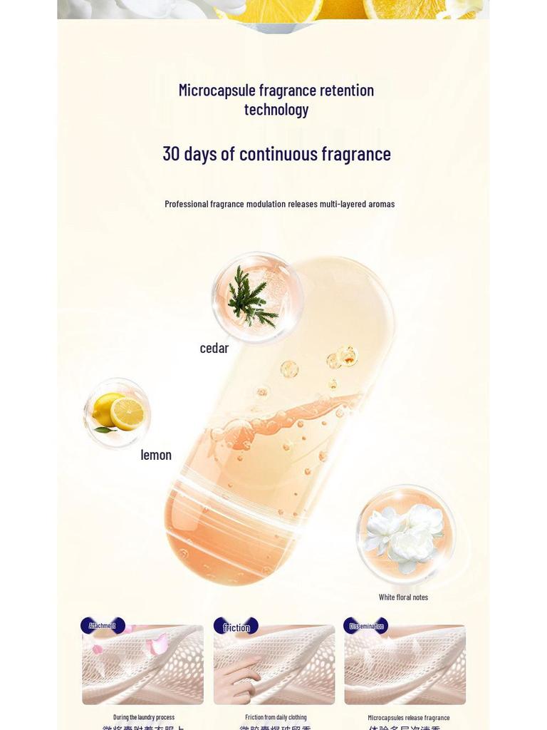 Тайландский импортный концентрированный стиральный порошок Xijing Fragrant 600 мл – Глубокое удаление пятен, Стойкий аромат