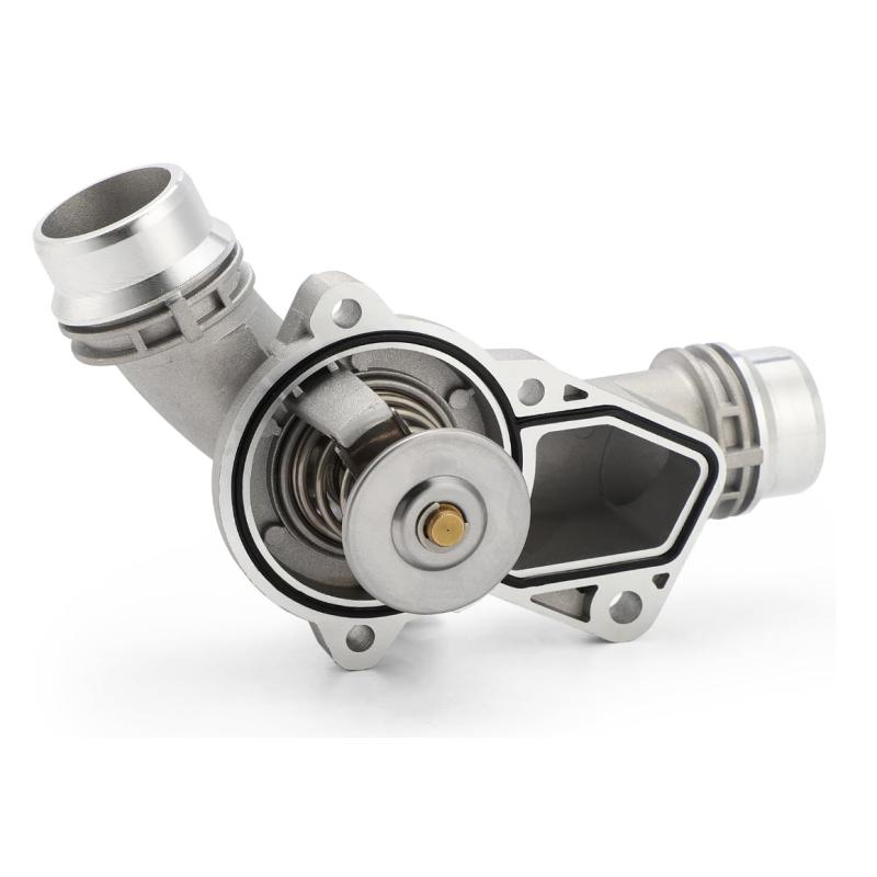 11537509227 Upgrade Aluminium Thermostat Housing Assembly for BMW 323 325 328 330 525 528 530 X3 Z3 Z4 X5 1999-2006