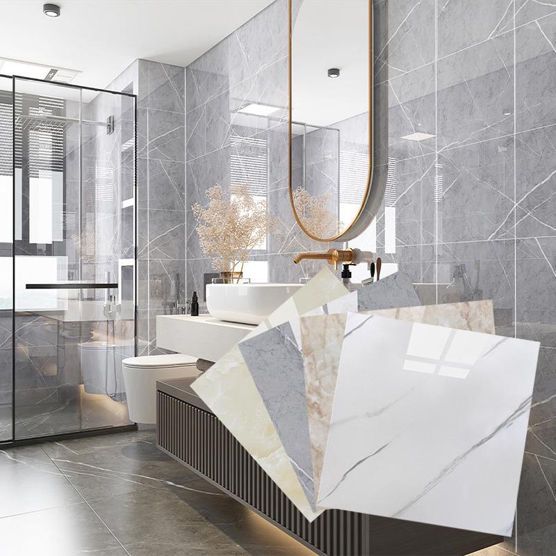 1 шт. 30*30 см имитация плитки мрамор самоклеящаяся водонепроницаемая наклейка на стену ванная комната кухня гостиная украшение дома