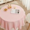 Белая французская скатерть легкая роскошь хлопок лен круглая прямоугольная скатерть для прилавка чайного столика тканевое искусство свадебное украшение на день рождения