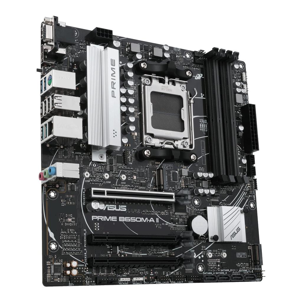 ASUS AMD B650 Equipped Socket AM5 Compatible Domestic Authorized Distributor Product Micro-ATX motherboard/PRIME B650M-A II-CSM