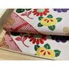 Used Hannari auspicious pattern antique Nagoya obi woven pure silk