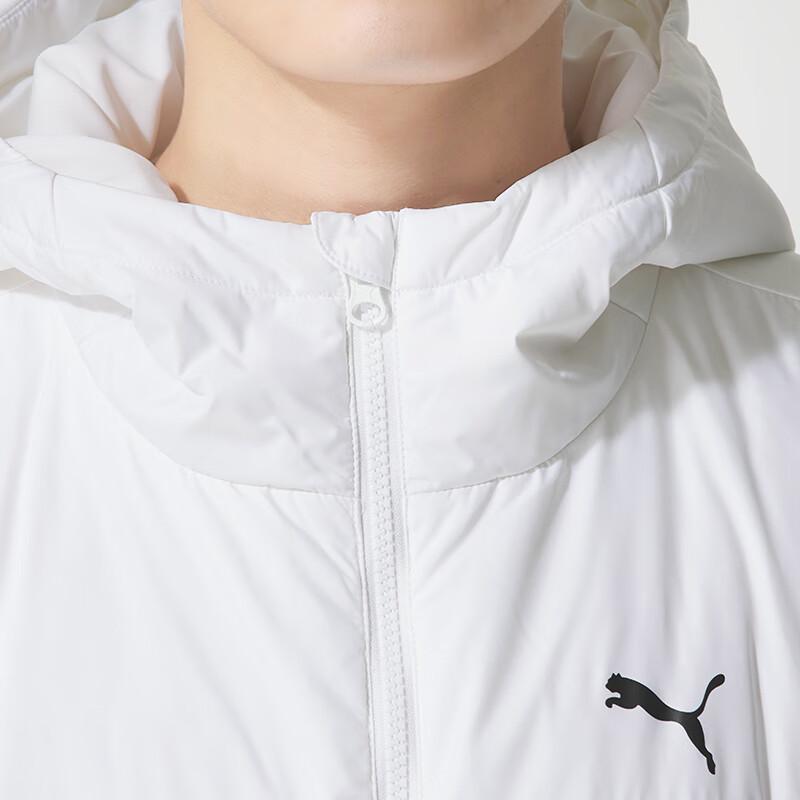 Puma Ветрозащитная Уличная Теплая Пуховая Куртка с Капюшоном и Длинным Рукавом Мужская верхняя одежда 692811-02
