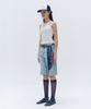 TRIPSHOP Scarf Denim Shorts